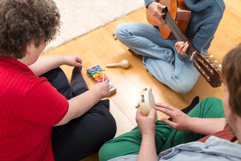 music therapy room