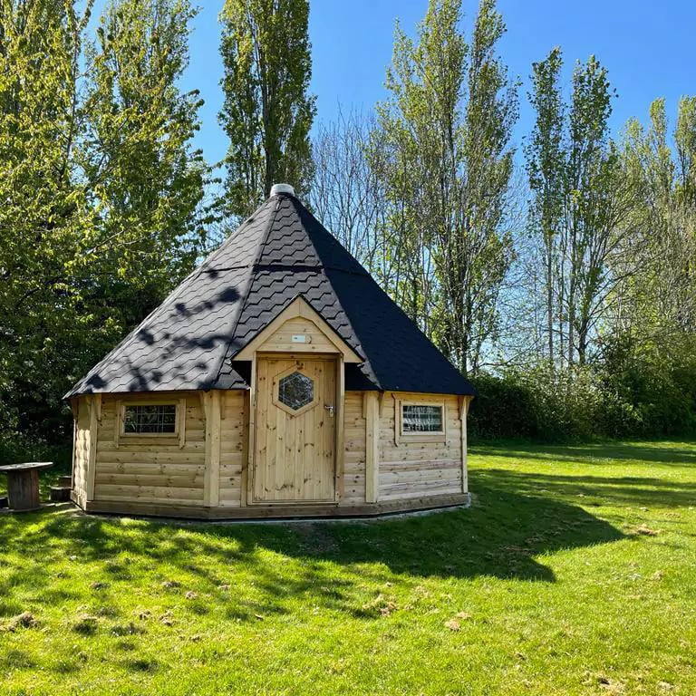 Cabins for schools hobbit house