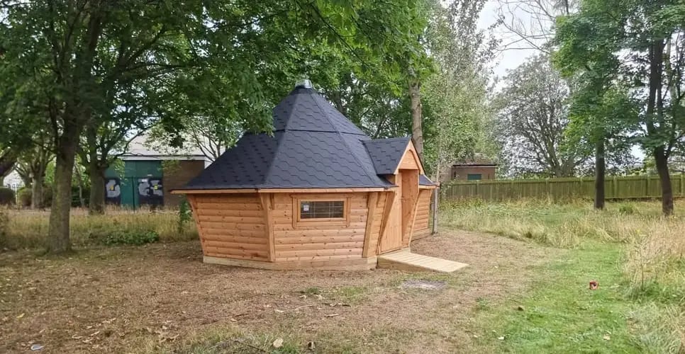 Cabins For Schools - 17m 3m DSR solar - Shotton Hall Primary - Adam & Reece_02-966x500