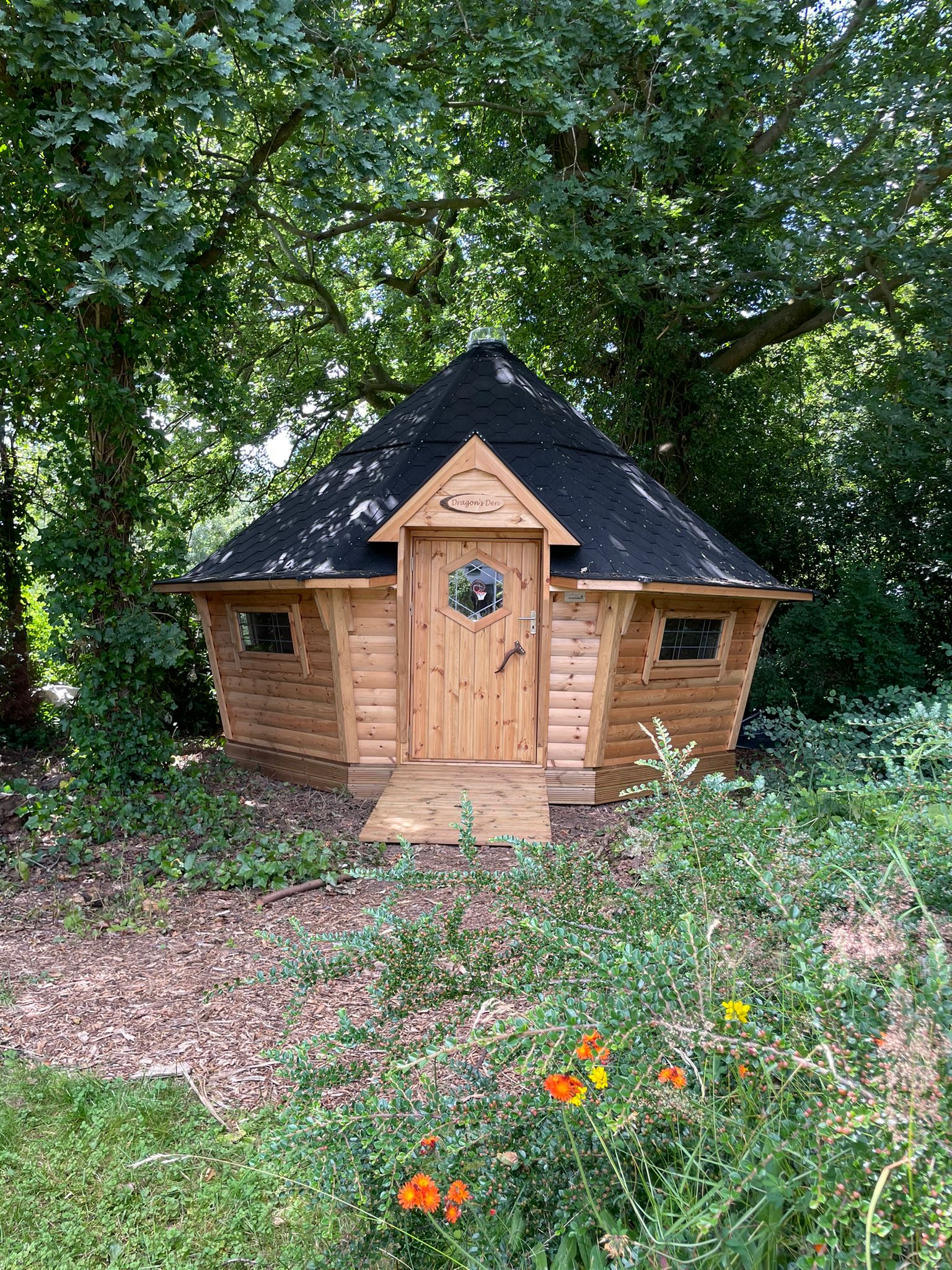 Cabins For Schools hobbit hut