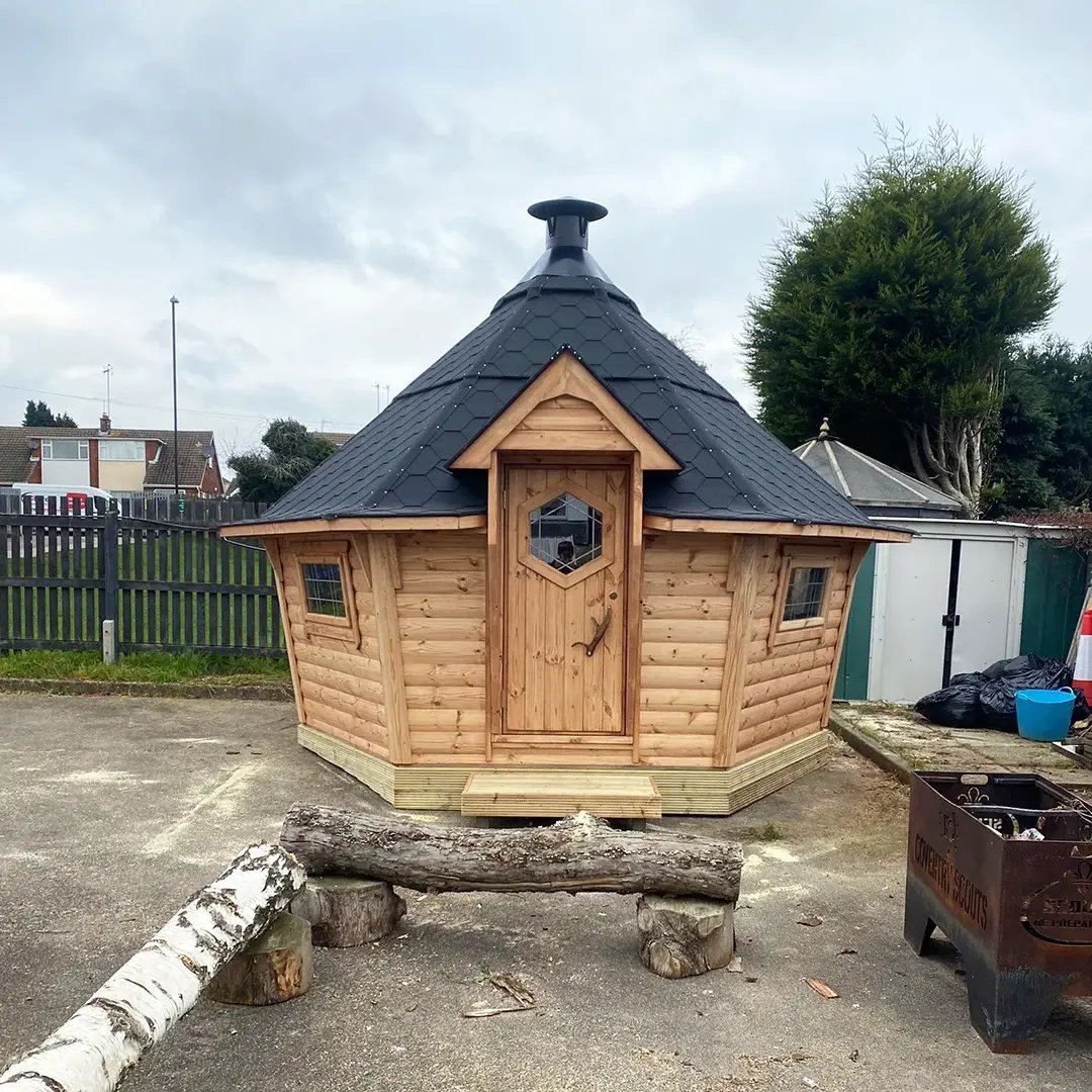 ;og cabin for scout hut activities 