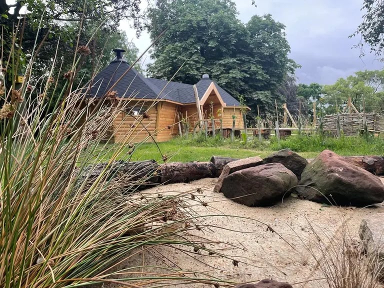 Cabins For Schools - Cutnall Green C of E Primary School -2x14m2, Solar Pipe & BBQ_65-2