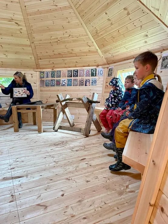cutnall green c of e school forest school forest learning 