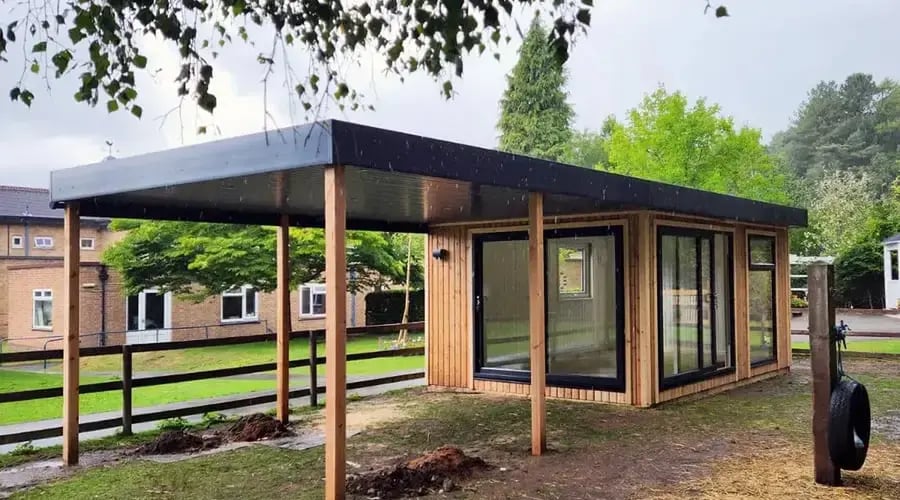 Cabins For Schools - Portland College - 5m x 3-500h