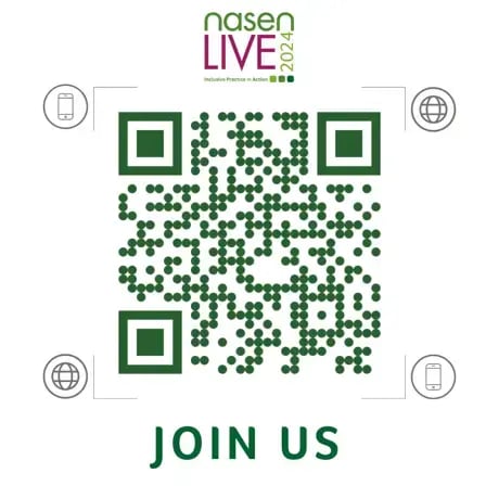 Cabins for Schools - NASEN LIVE QR code-opt
