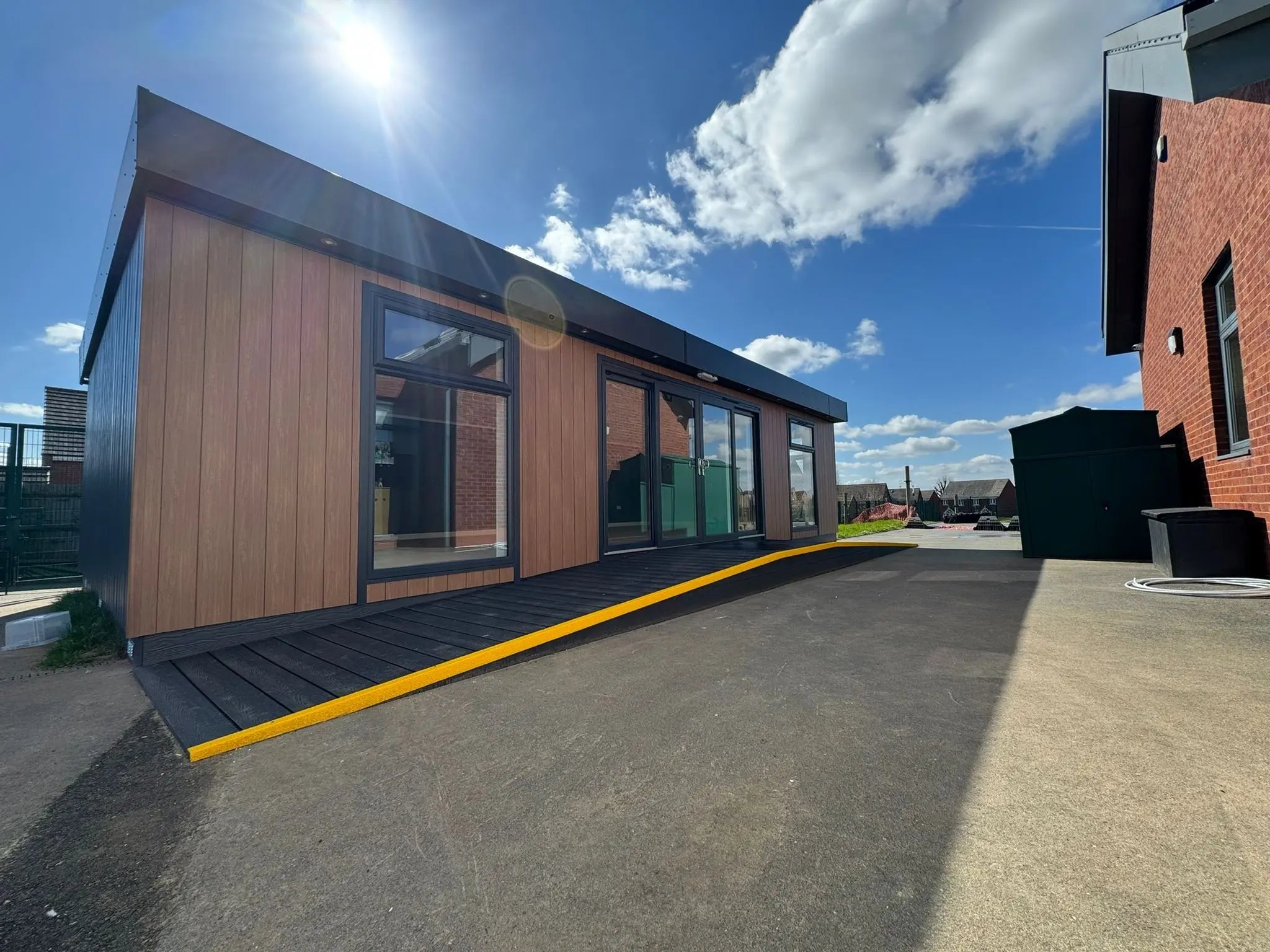 modular building for technical skills lessons