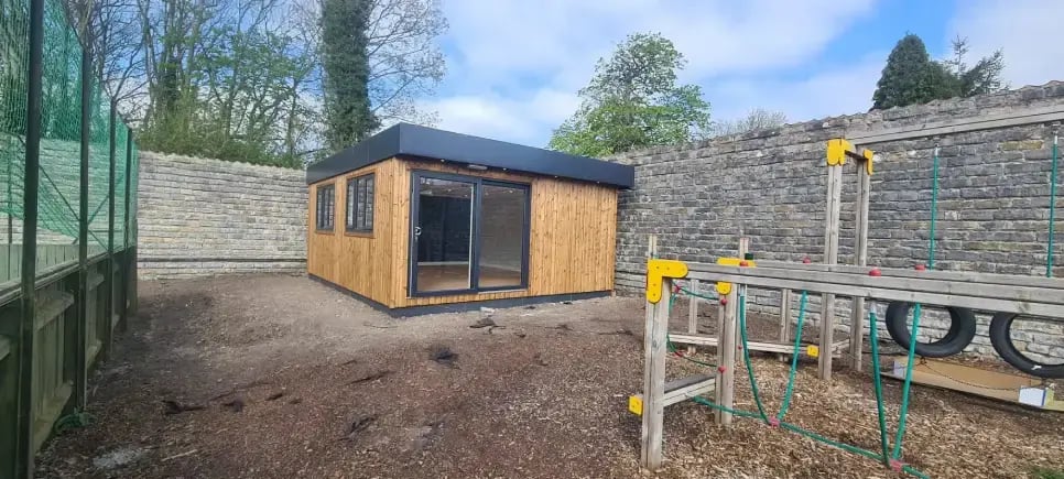 Cabins for Schools 6.0m x 5.0m (22lm), HybridRedwood - Dovecote School_1-opt