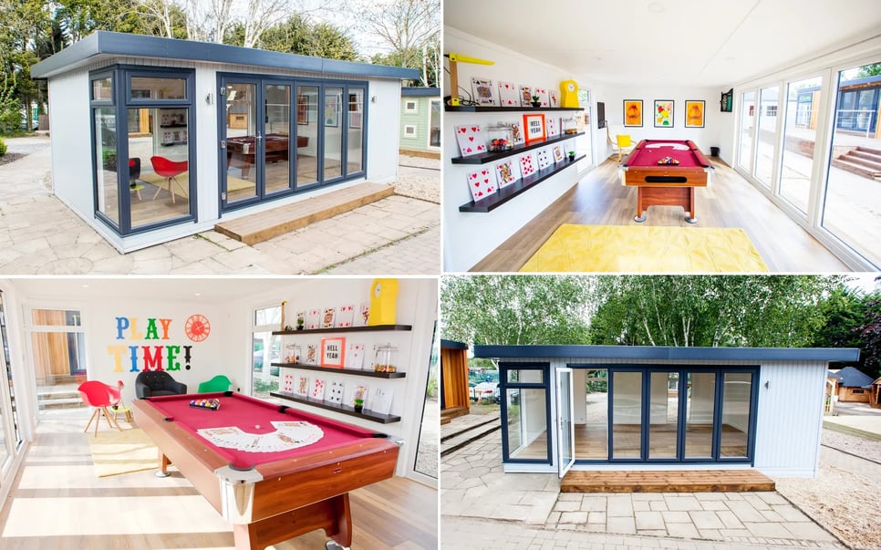 Games Rooms, common rooms and chill out areas for colleges and sixth forms 