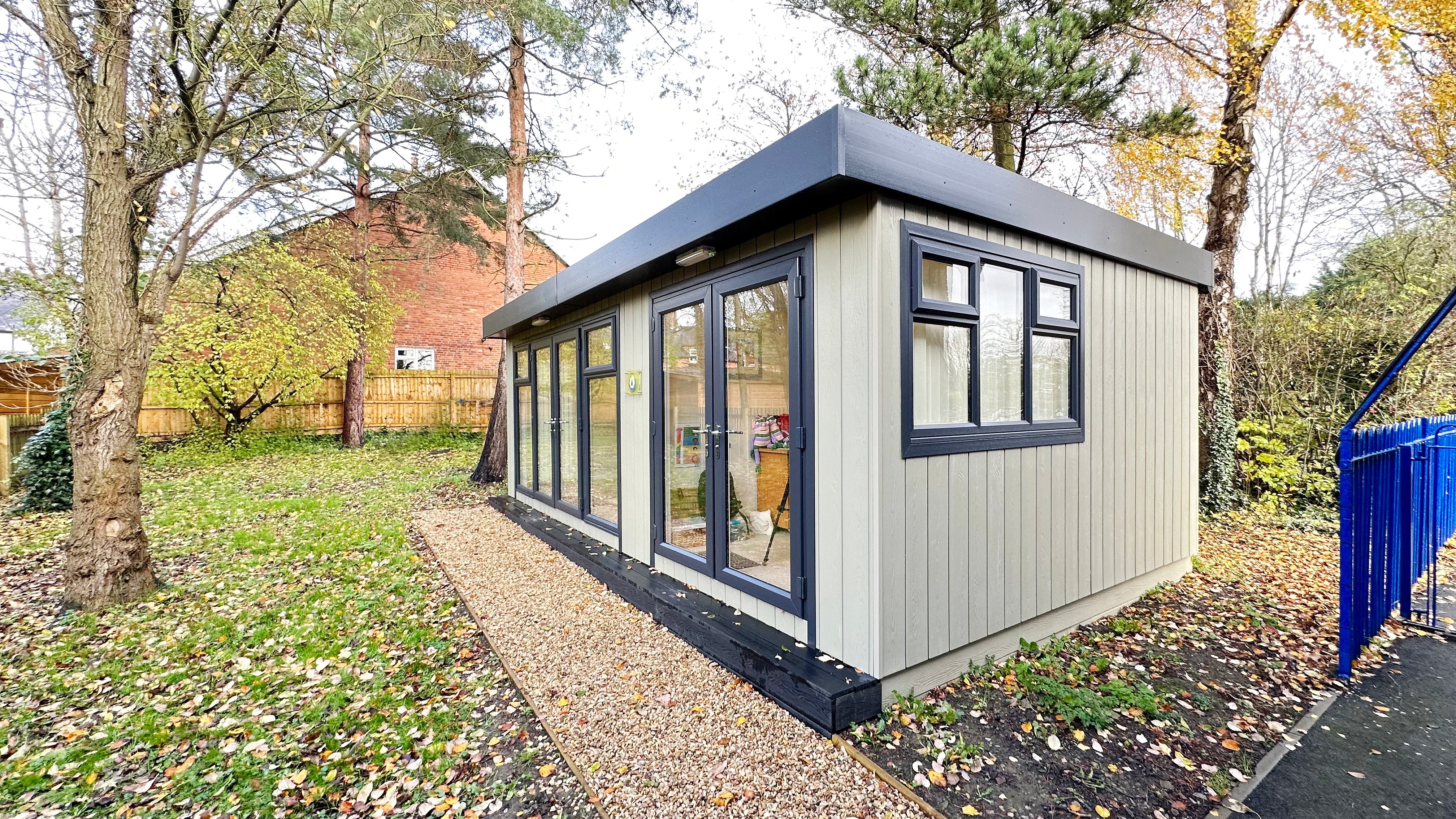 eco modular building for outdoor learning