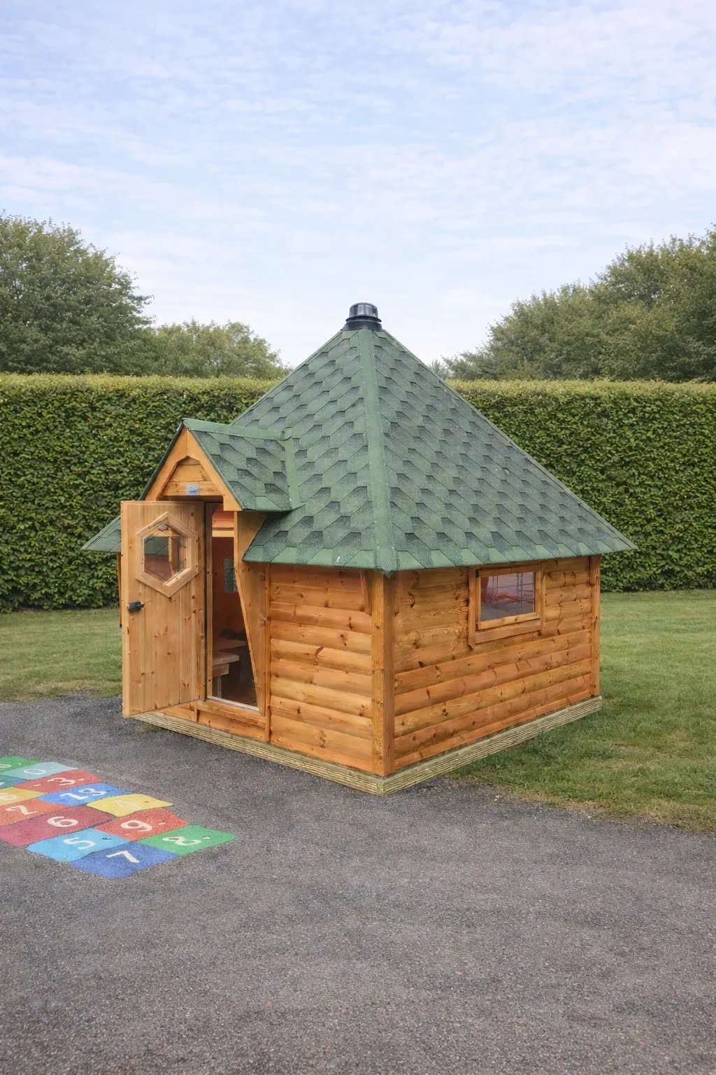 wraparound childcare cabin