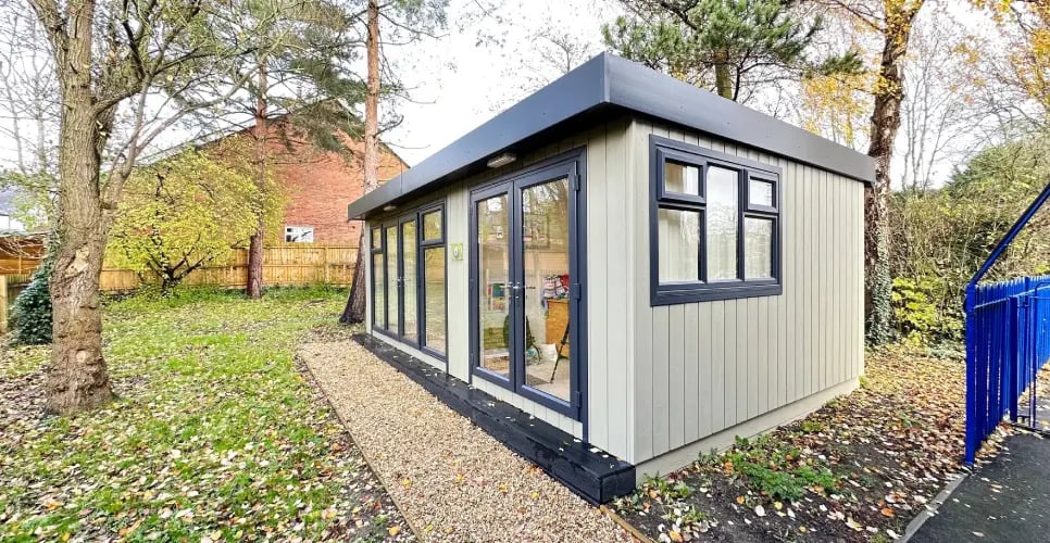 cabins for schools asfordby hill primary school eco classroom-966x500