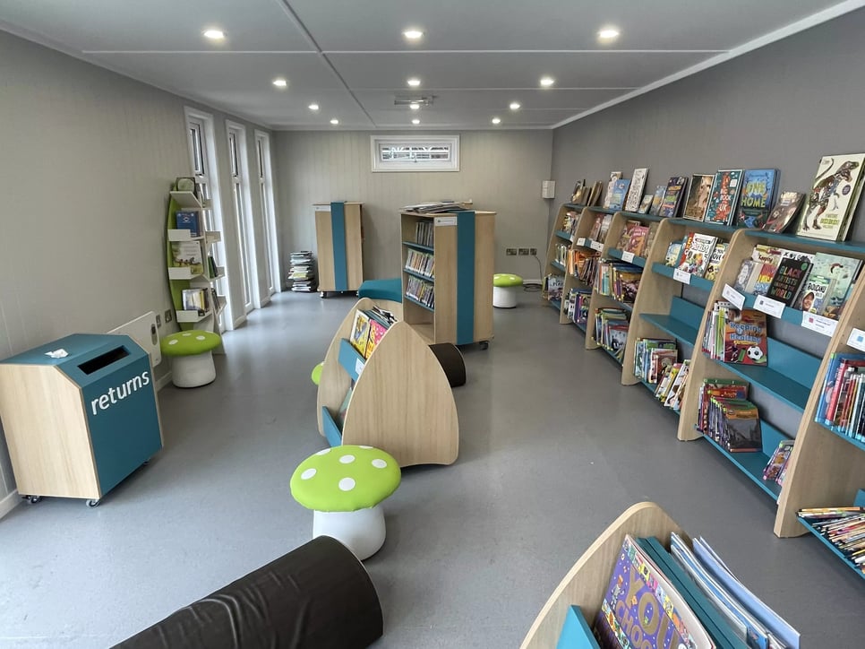 Cabins For Schools Morven Park library building for children