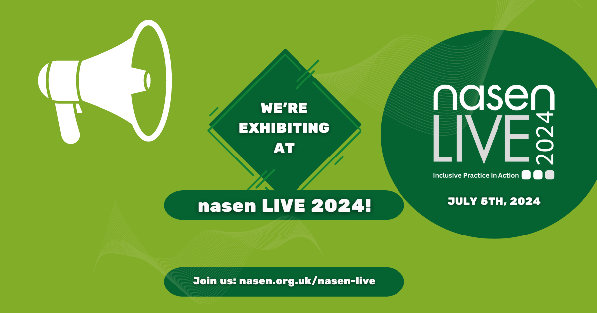 Cabins for Schools exhibition at nasen live 2024