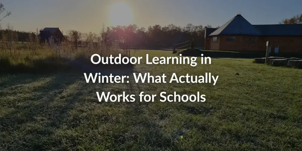 outdoor learning ideas for winter term